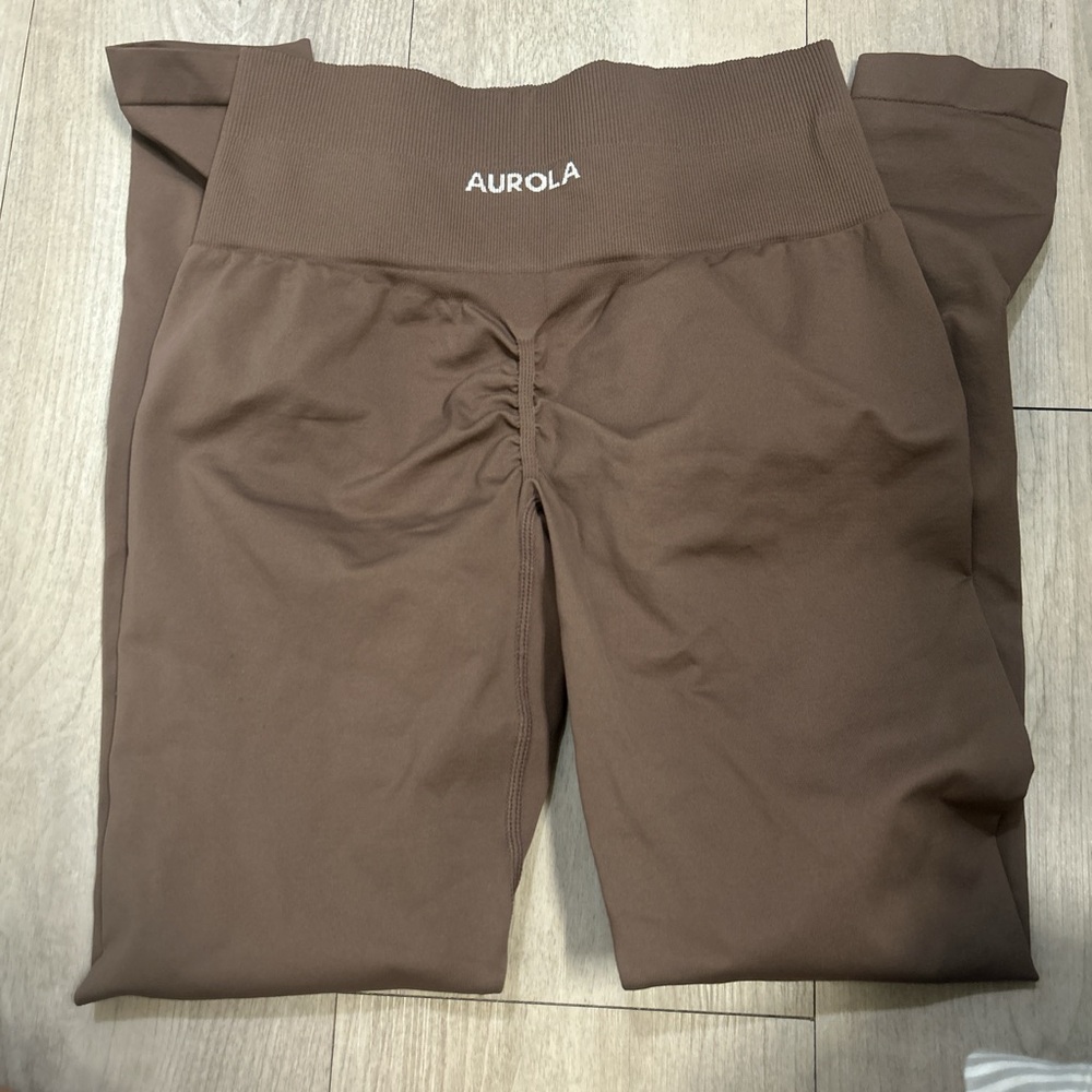 Aurola Brown Leggings